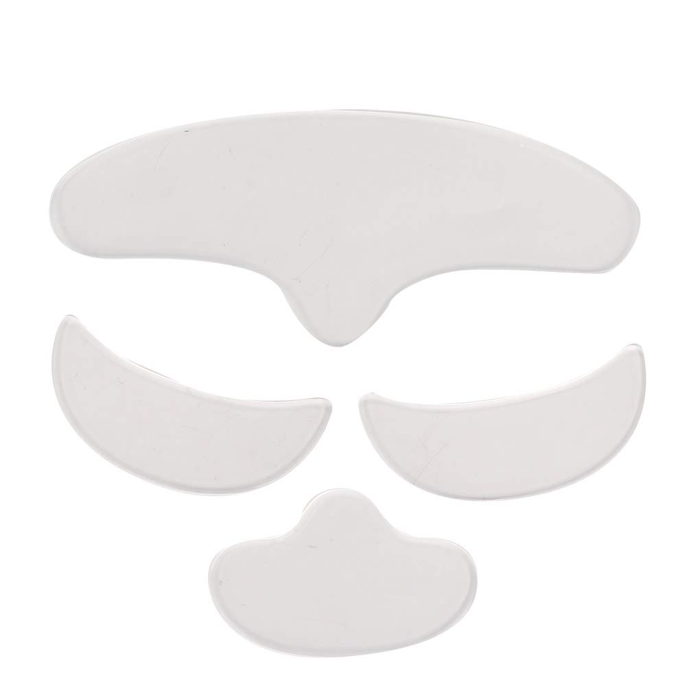 4Pcs Anti-Wrinkle Silicone Face Patches - Washable & Skin-Friendly for Eye & Face Care | Beauty Lifting at Home