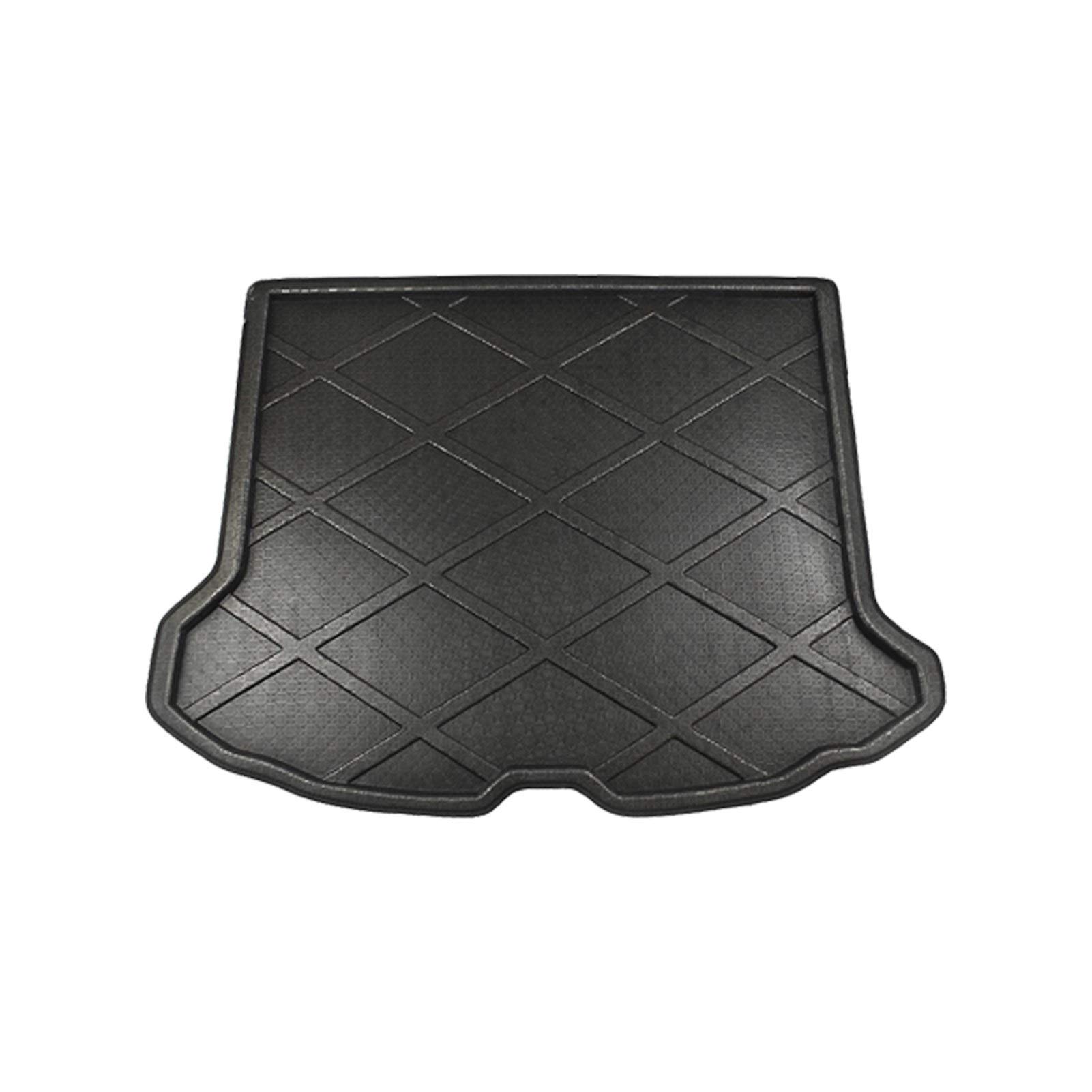 Premium Waterproof Rubber Car Trunk Liner Mat for Volvo XC60 - Anti-Slip Mud Tray Cargo Protector with Raised Edges | Durable Boot Floor Cover for SUV, Travel & Outdoor Adventures