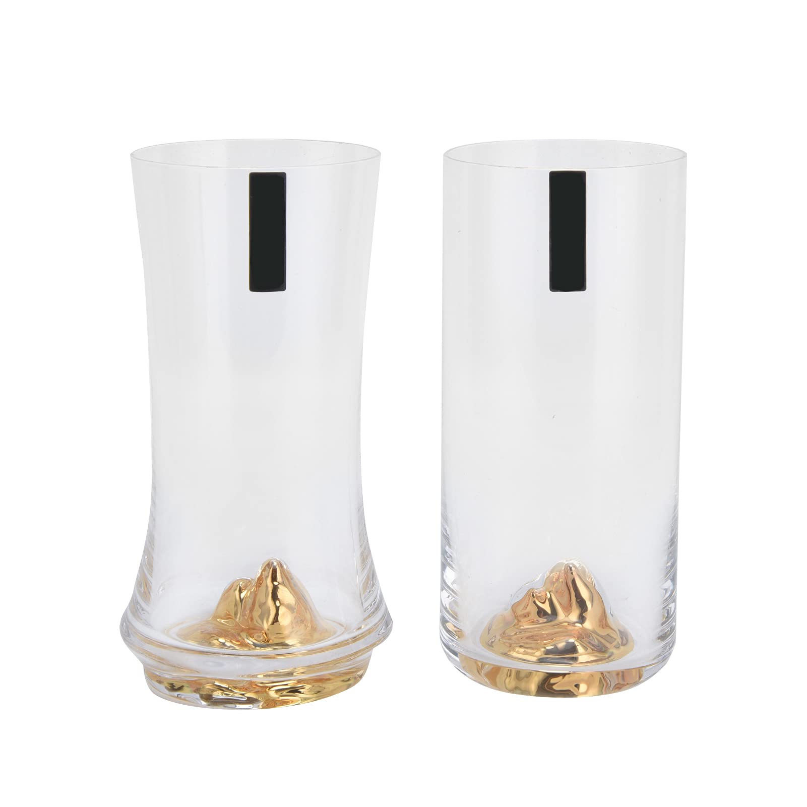 Premium Heat-Resistant Glass Tea Cup Set - 12oz Clear Kung Fu Tea Glasses for Home, Office & Gifting - Durable Drinking Cups for Hot/Cold Beverages, Tea Ceremony & Daily Use
