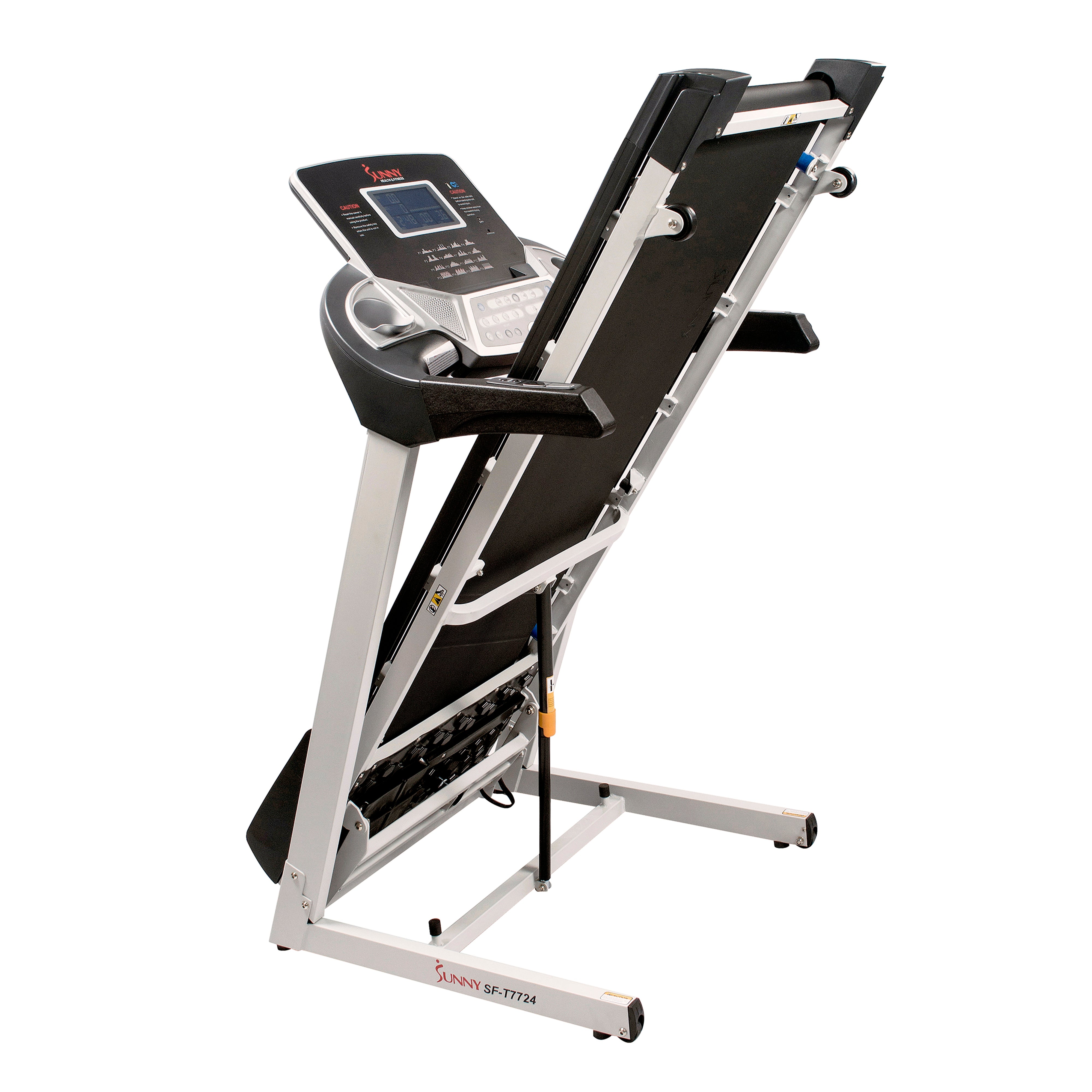 Energy Flex Motorized Treadmill with Automatic Incline - Home Gym Cardio Equipment for Running & Walking Workouts - Perfect for Small Spaces & Home Fitness