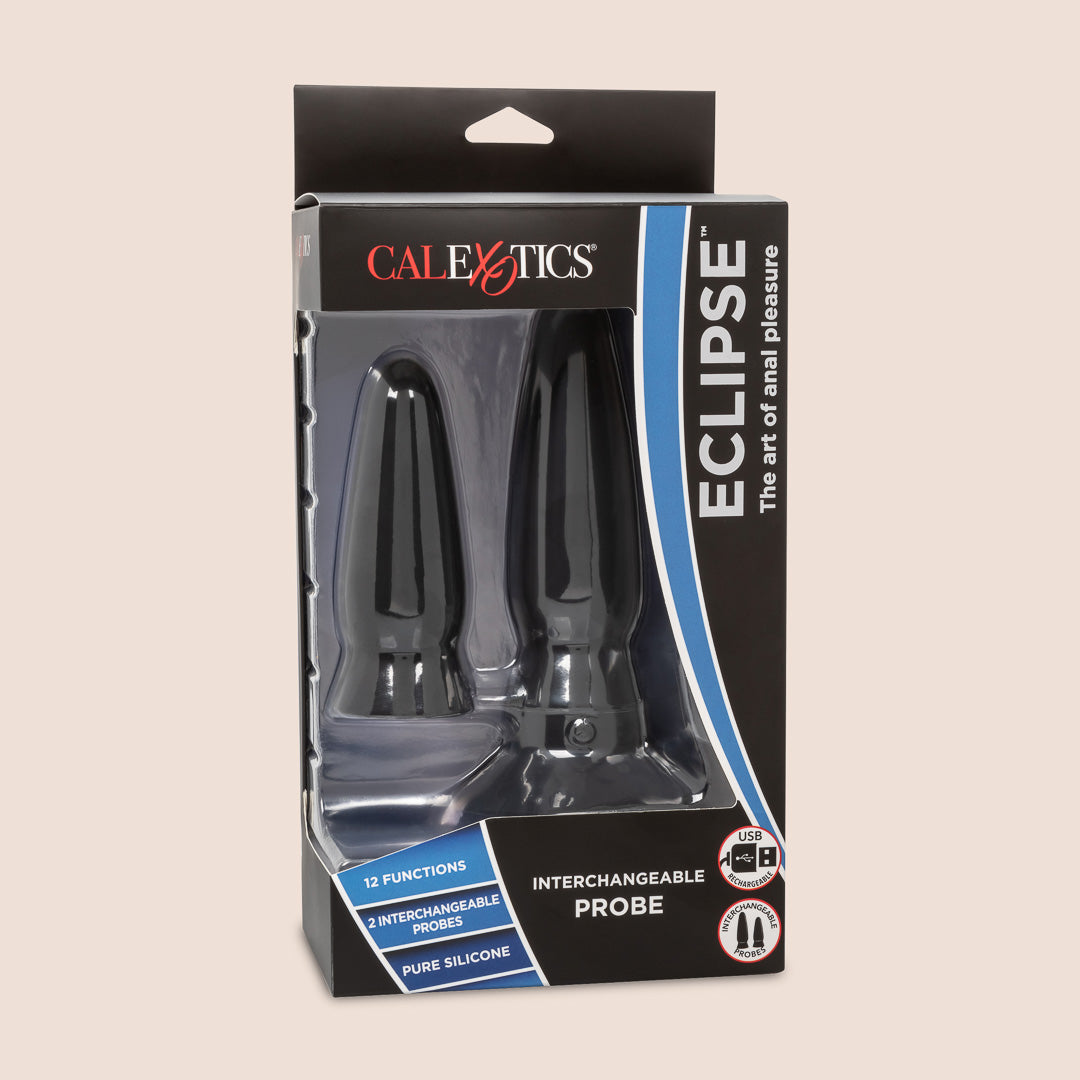 Premium Eclipse Interchangeable Probe Kit - Medical Grade Silicone Anal Probe for Professional & Personal Use - Perfect for Temperature Monitoring, Medical Exams & Sensual Exploration