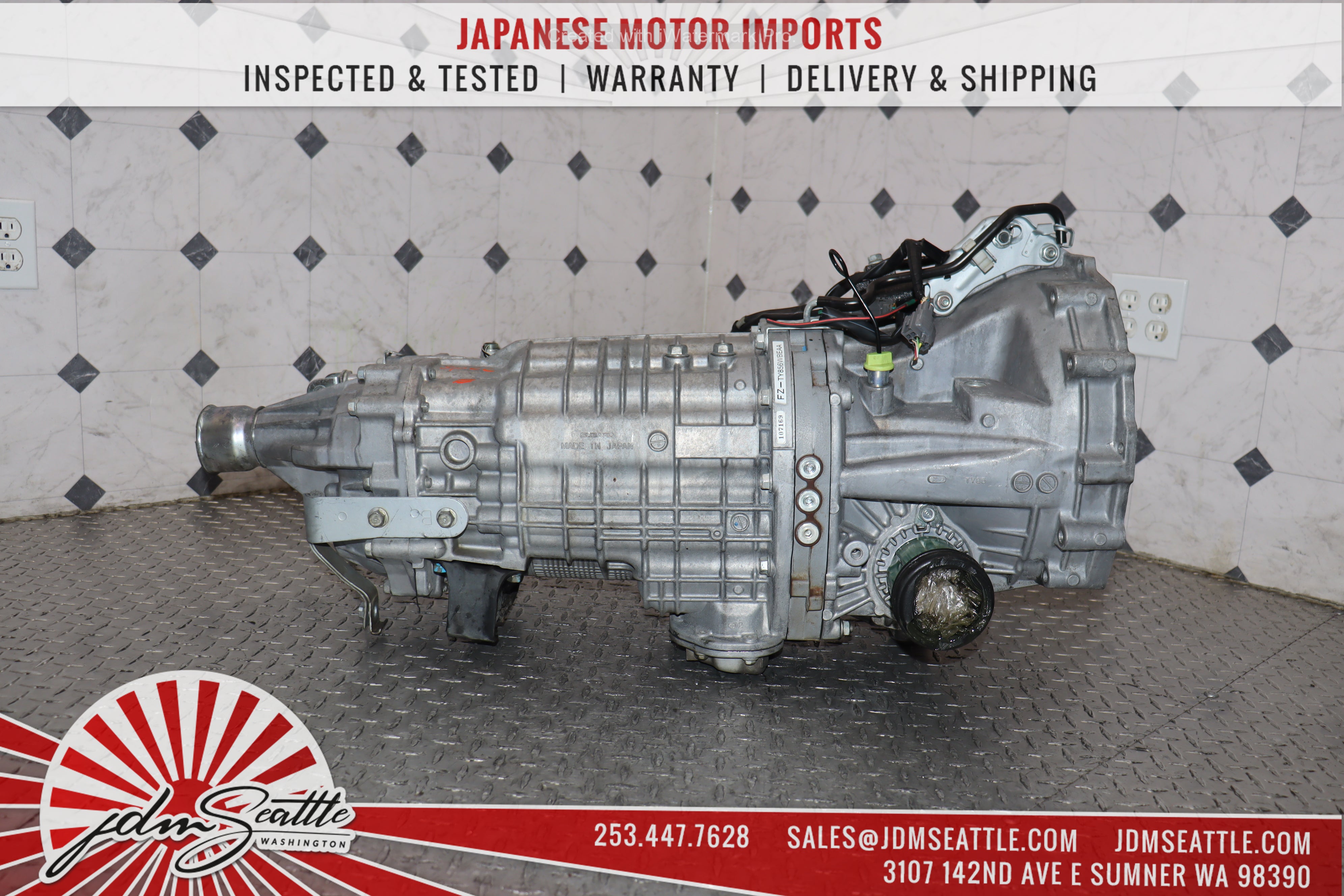 JDM 08-09 Subaru Legacy Spec B 6-Speed Manual AWD Transmission 3.90FD with Differential - Perfect for Performance Upgrades & Drifting Enthusiasts