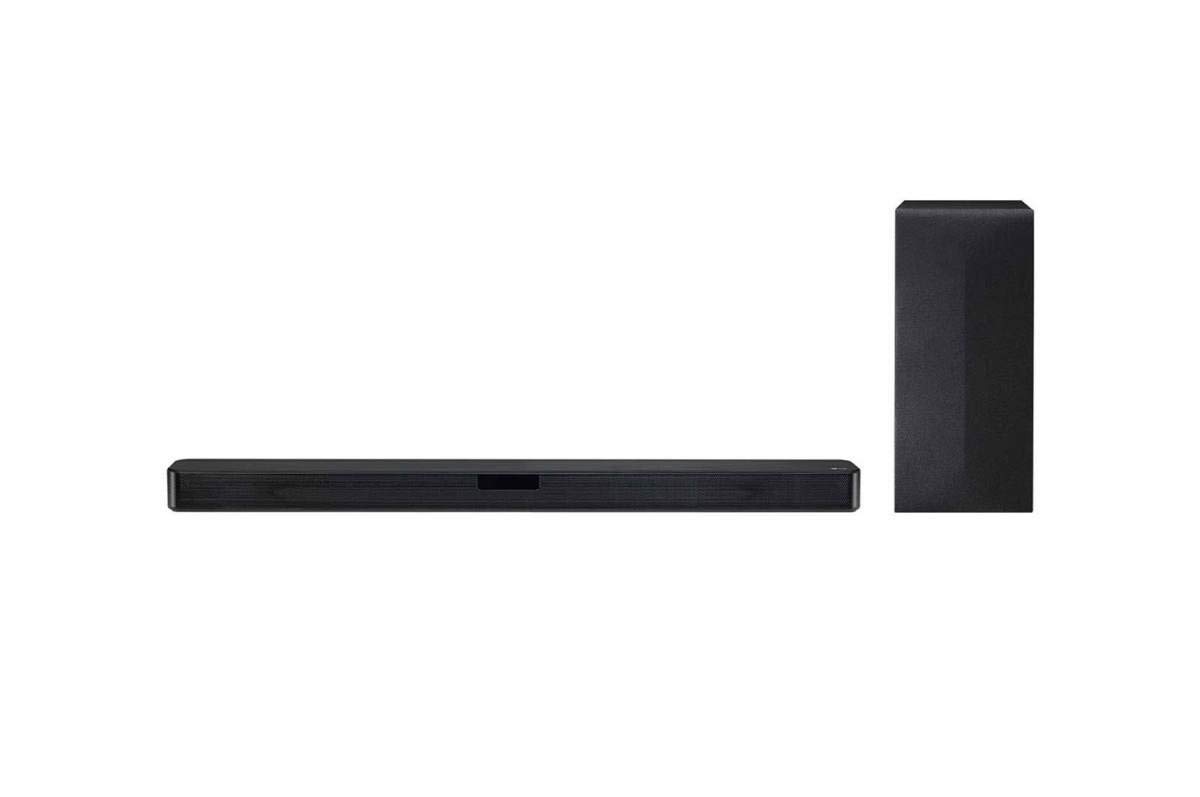 SN4 2.1 Channel 300W Bluetooth Sound Bar with Wireless Subwoofer - Dolby Digital, DTS Surround, AI Sound Pro - Home Theater Audio System for TV, Movies & Gaming (SN4.DCANLLK)