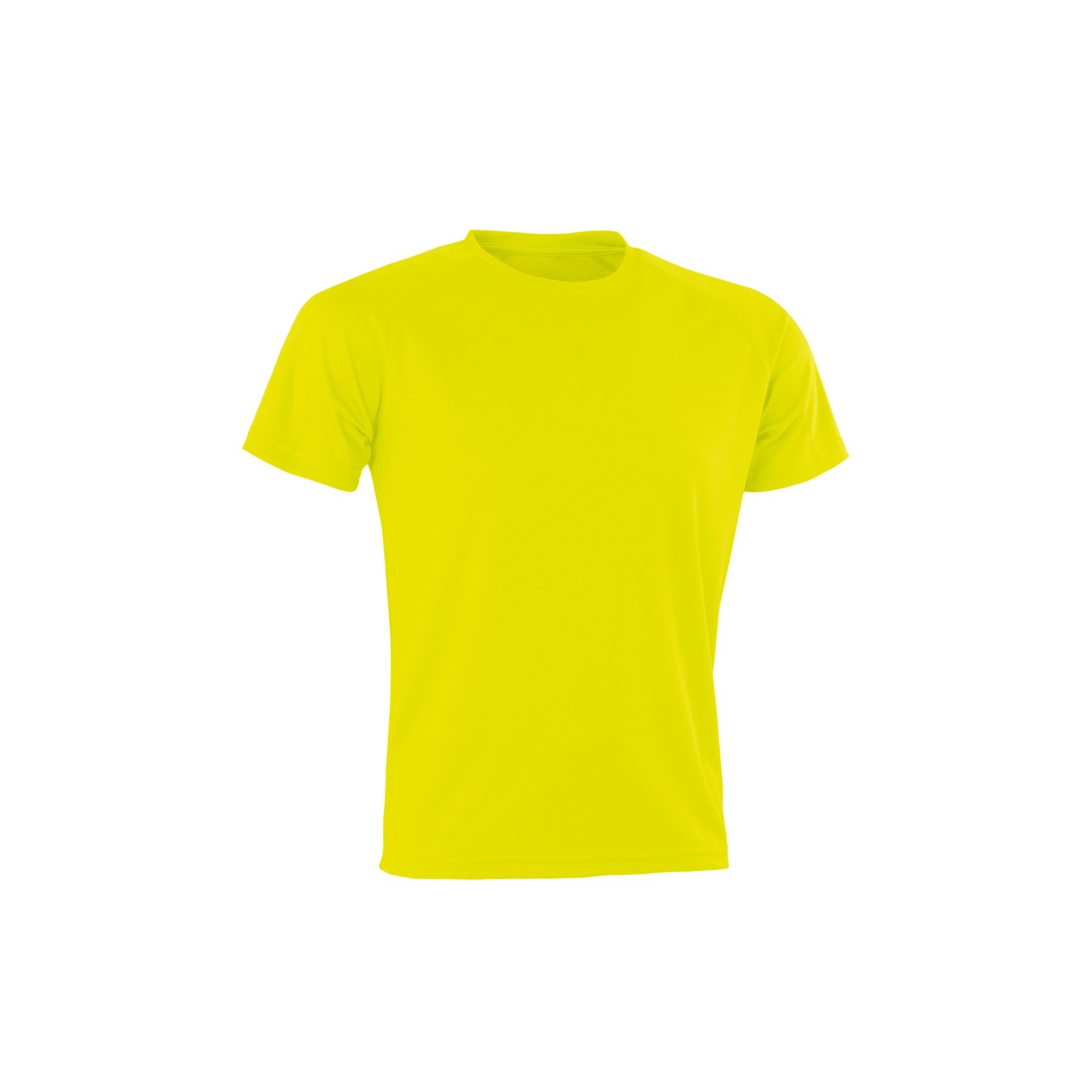 Spiro Unisex Impact Aircool Performance T-Shirt for Men & Women - Lightweight Moisture-Wicking Workout Top (Large, Navy Blue) - Perfect for Gym, Running, Yoga & Outdoor Activities