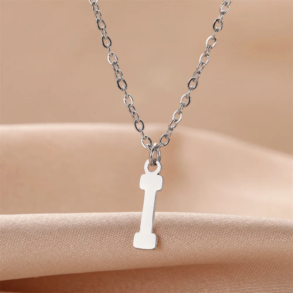 Stainless Steel Dumbbell Necklace for Men - Weightlifting & Gym Jewelry Gift for Bodybuilders & Fitness Enthusiasts | Perfect for Workouts, Sports & Casual Wear