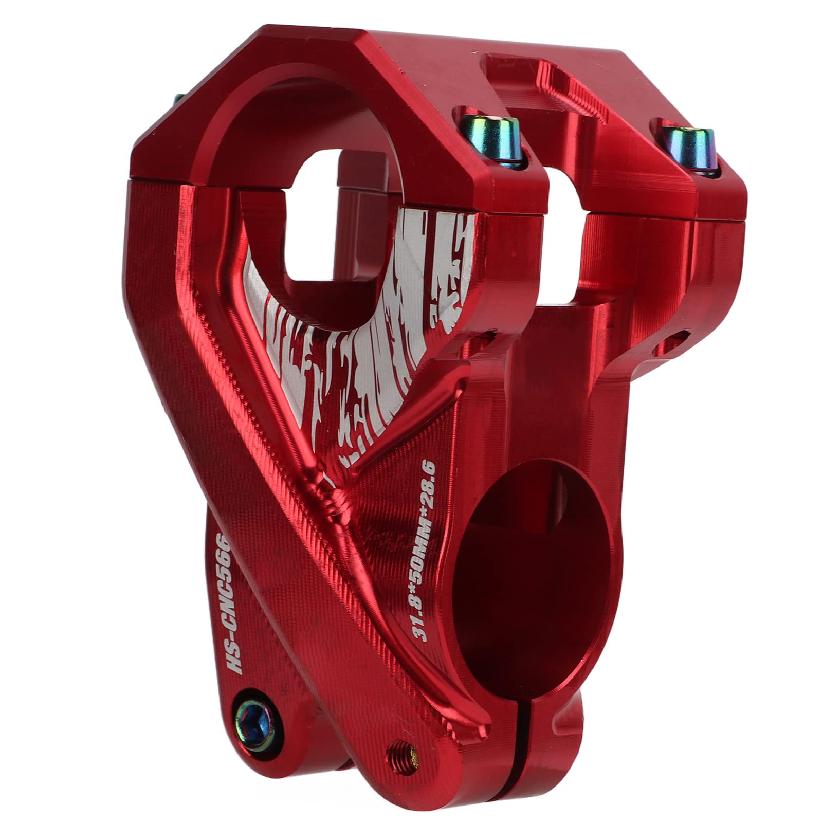 WinmetEuro CNC Machined Bicycle Short Stem - Lightweight Aluminum Alloy Handlebar Stem for Mountain & Road Bikes - Perfect for Trail Riding, Commuting and Urban Cycling