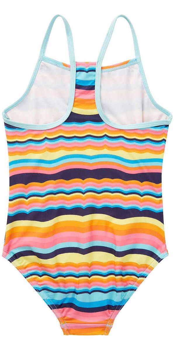 Speedo Girls Thin Strap One Piece Swimsuit - Comfortable & Stylish Swimwear for Kids, Perfect for Swimming Lessons, Beach Vacations & Pool Parties
