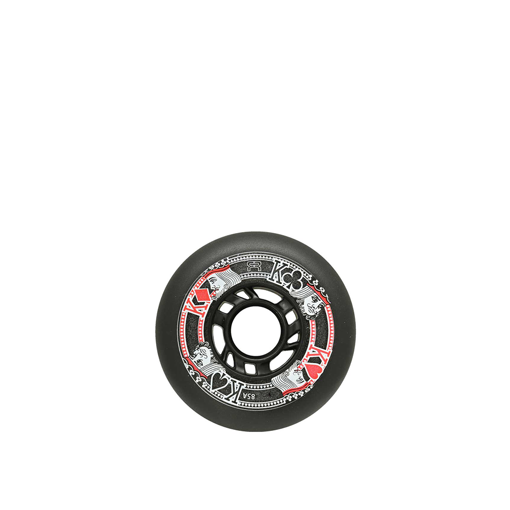 FR Street Kings 72mm 85a Skateboard Wheels - Single Wheel for Cruising, Carving & Street Skating - High Performance Urethane Wheels for Smooth Ride