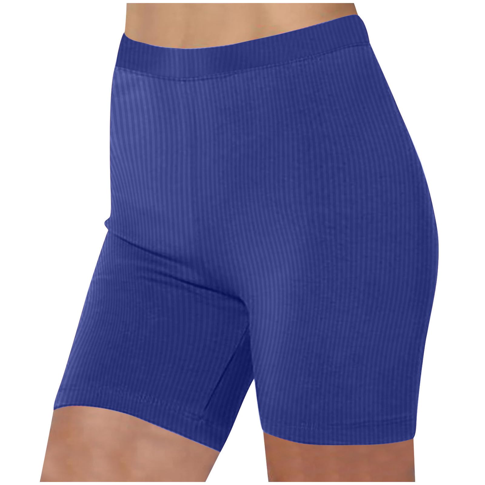 GCVizuso 2 Pack Women's High Waisted Athletic Shorts - Stretchy Workout Shorts for Yoga, Running & Fitness - Breathable Solid Leggings for Gym, Jogging & Active Lifestyle