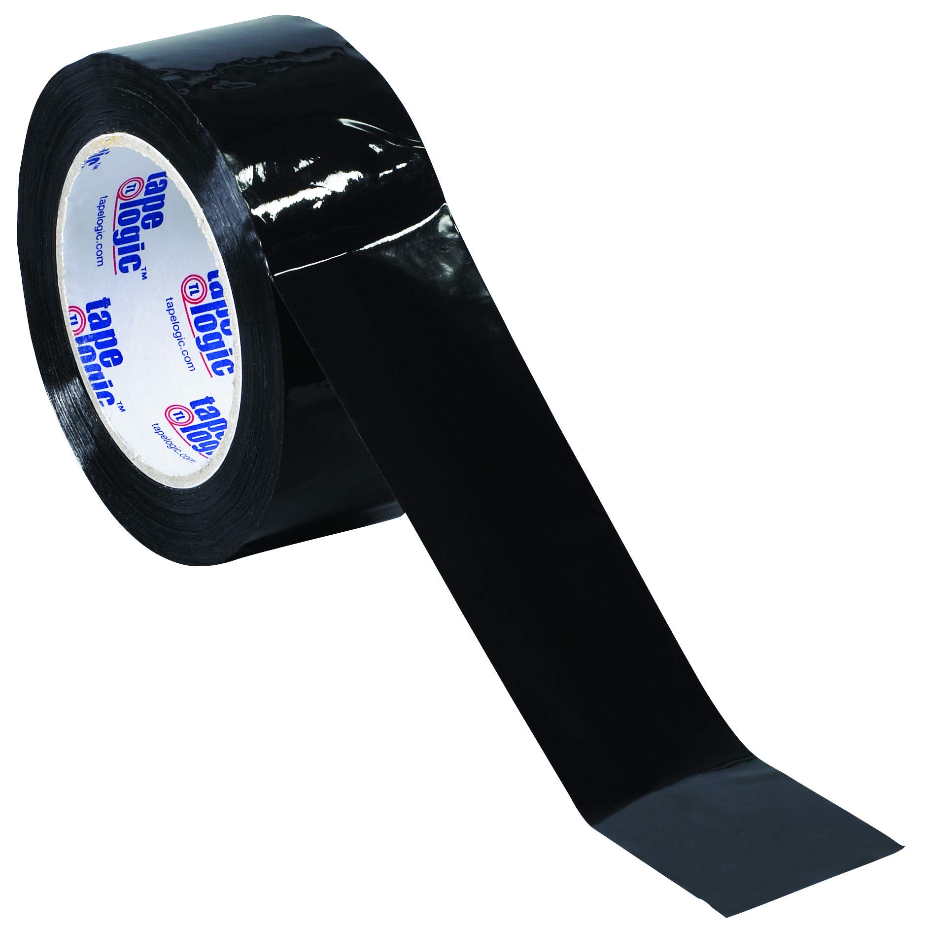 **Aviditi Tape Logic 2 Inch x 55 Yard 2.2 Mil Black Heavy Duty Packing Tape - 36 Pack for Shipping, Moving, Home & Office Use - Secure Boxes, Packages & Storage**