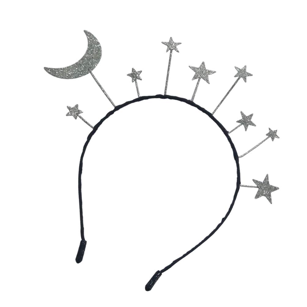 Sparkly New Year Headband Tiara - Glitter Star Hair Hoop for Women & Girls | 2021-2023 New Year's Eve Party Headpiece | Perfect for Christmas Celebrations, NYE Countdown & Festive Gatherings | Elegant Hair Accessories for Special Occasions