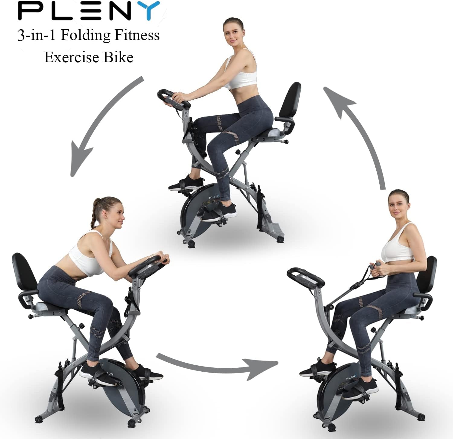 Premium Exercise Bike for Home Workouts - 0906 Indoor Cycling Bike with LCD Monitor & Adjustable Resistance - Perfect for Cardio, Weight Loss & Fitness Training
