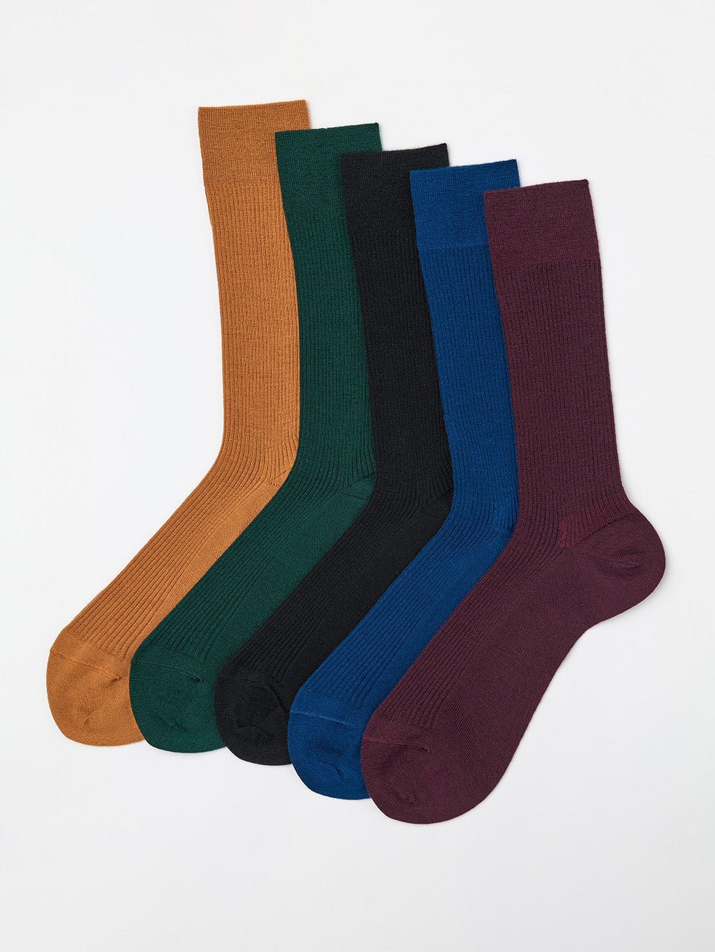 Premium Merino Wool Socks for Men & Women - Soft, Warm & Breathable Navy Blue Socks for Hiking, Running & Everyday Comfort