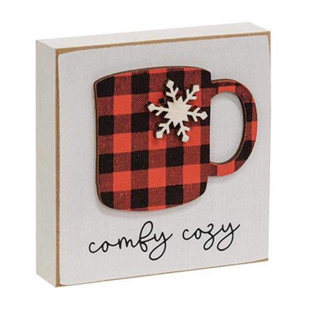 Comfy Cozy Plaid Cup Holder - Insulated Coffee Mug Sleeve for Hot & Cold Drinks | Perfect for Office, Travel, and Home Use