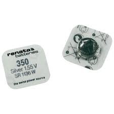 Renata 350 Watch Battery - Long-Lasting Replacement for Swiss Watches, Ideal for Luxury Timepieces & Precision Devices