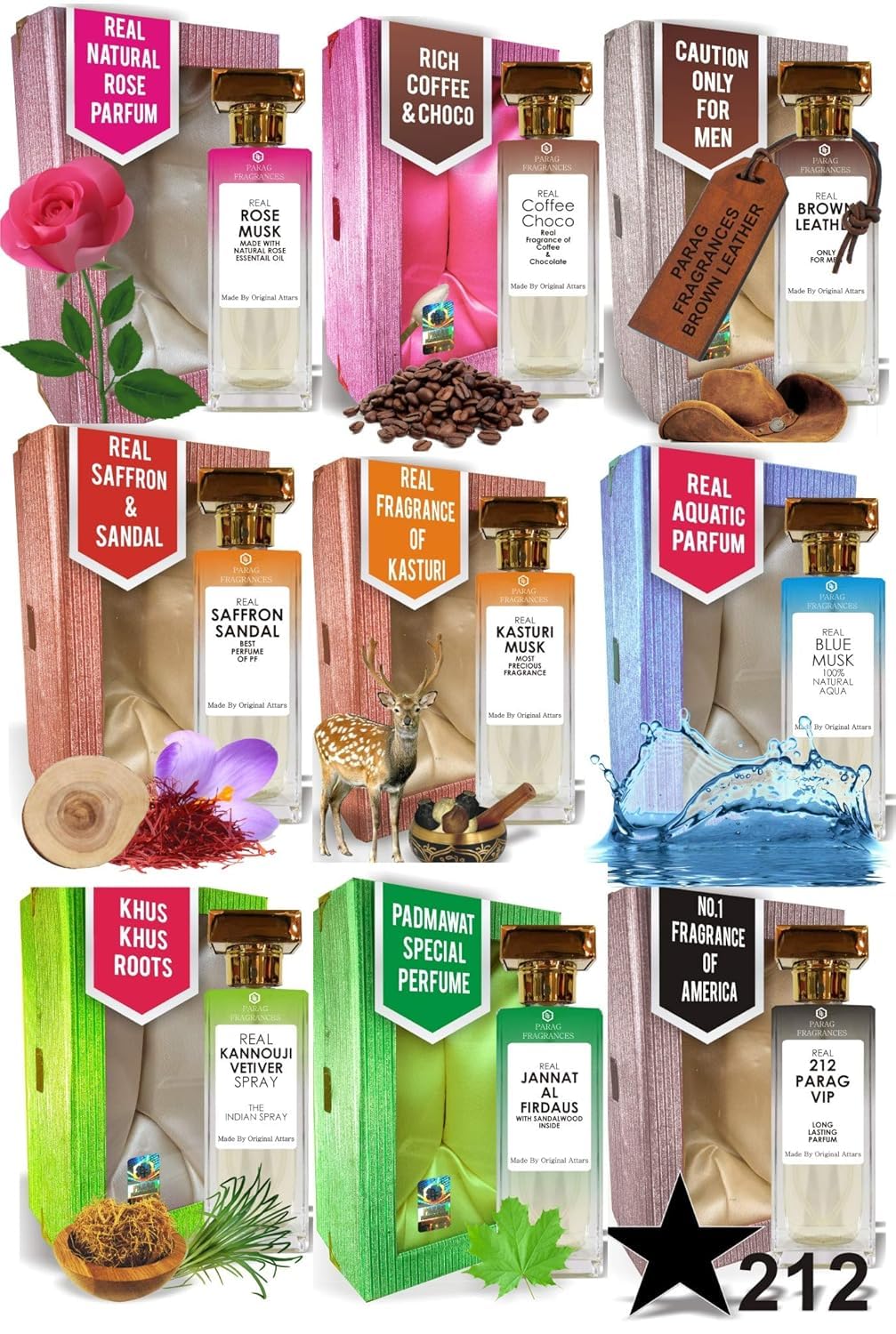Premium Sandalwood Perfume & Attar Set - 50ml Eau de Parfum + 4ml Attar Oil - Long-Lasting Unisex Fragrance for Men & Women - Perfect for Daily Wear, Special Occasions & Gift Giving
