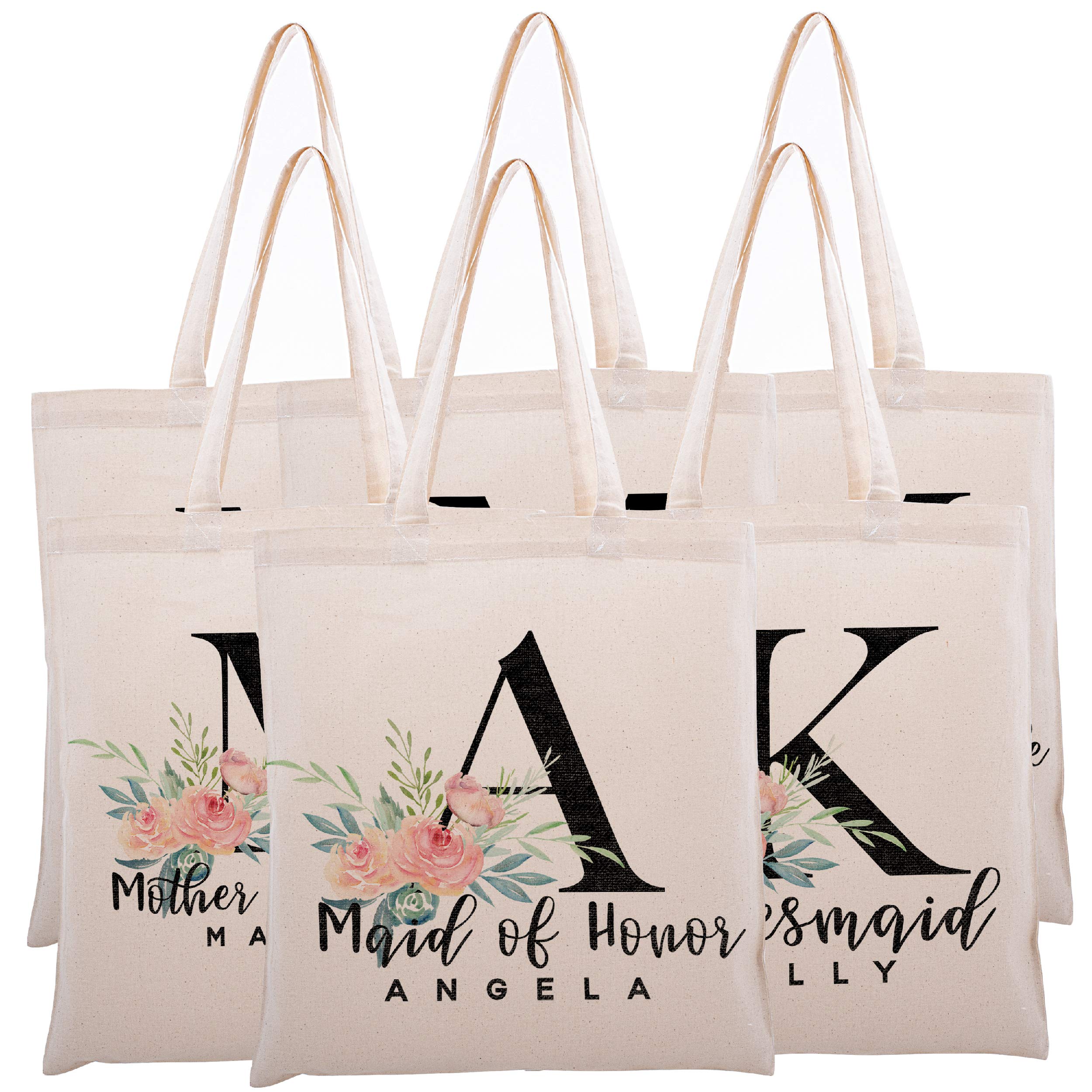 Custom Bachelorette Party Tote Bag - Personalized Bridal Shower Gift for Bride & Bridesmaids - Perfect for Beach Trips, Wine Tours & Girls' Getaways