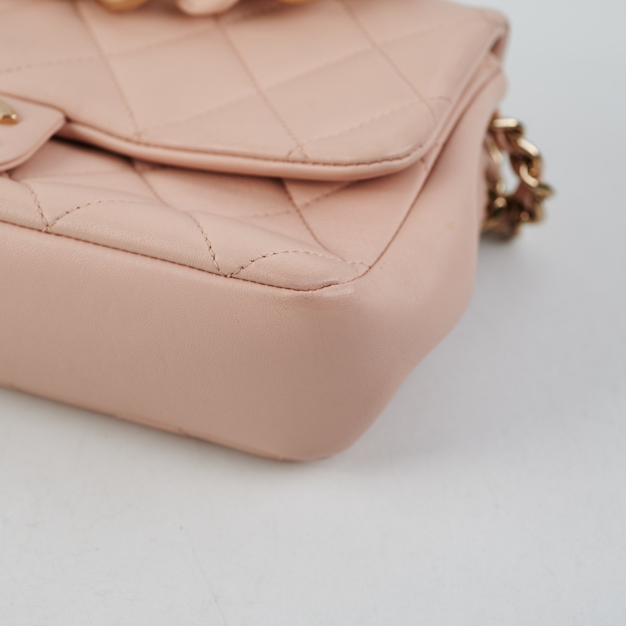 Chanel Quilted Pink Leather Crossbody Bag with Microchip - Luxury Designer Handbag for Women, Perfect for Parties, Date Nights & Special Occasions