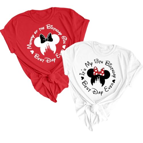 Best Day Ever T-Shirt | Custom Birthday Shirt for Women & Men | Magic Birthday Gift Idea | Family Vacation Matching Outfits | Perfect for Parties, Celebrations & Special Occasions