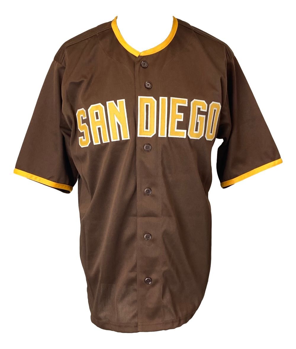 Authentic Fernando Tatis Jr. San Diego Padres Signed Brown Baseball Jersey with JSA Certificate - Perfect for MLB Collectors, Sports Memorabilia Displays & Baseball Fan Gifts
