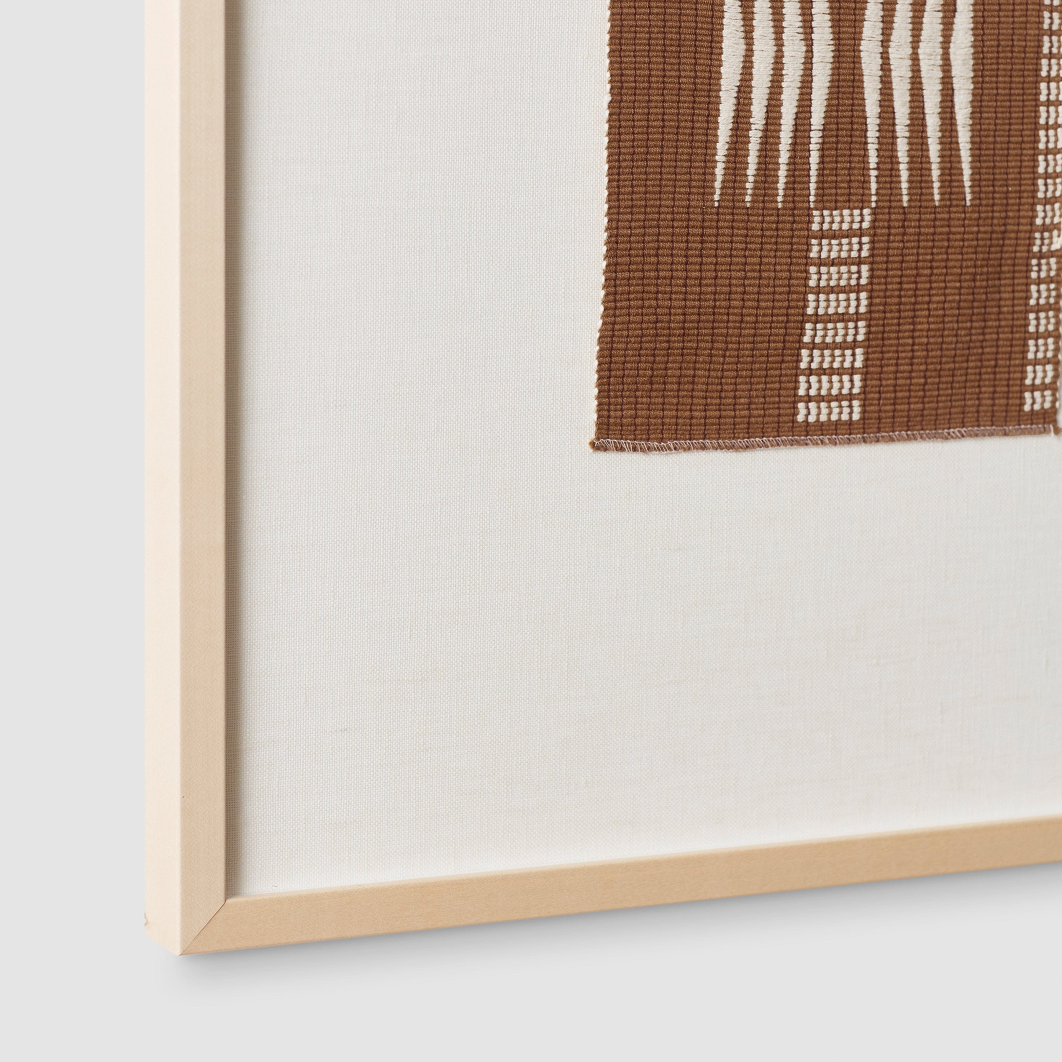 Mihki Mustard Wall Hanging Decor - Bohemian Tapestry for Bedroom, Living Room & Dorm - Handwoven Cotton Textile Art