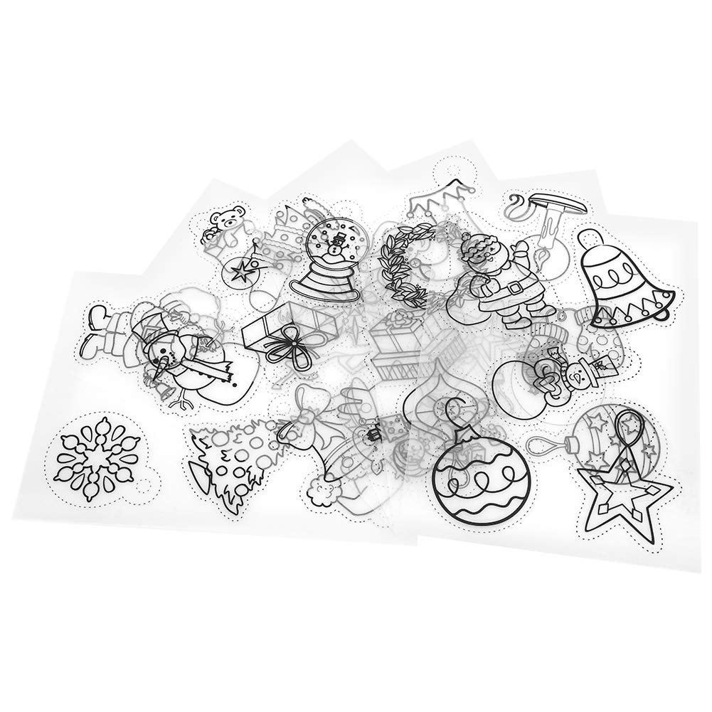 FASJ Heat Shrinkable Plastic Sheets for DIY Crafts - Handmade Jewelry, Keychains, Gift Decorations - Perfect for Home Decor, DIY Projects, and Personalized Gifts