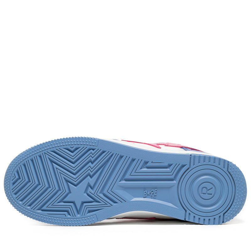 Bape Sta #1 M2 Blue Sneakers - A Bathing Ape Streetwear Shoes for Men | Casual Wear & Urban Fashion