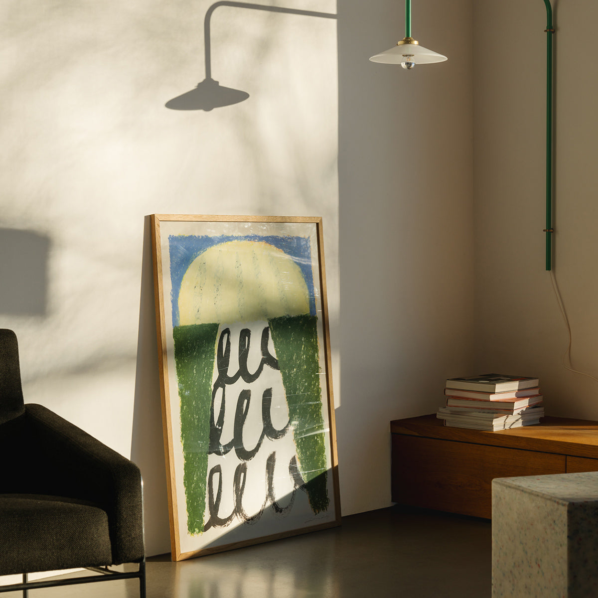 Energize Art Print - Modern Wall Decor for Home & Office - Perfect for Living Room, Bedroom & Workspace Inspiration