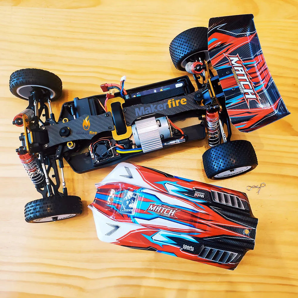 High Performance 3mm Carbon Fiber Top Brace Board for 104001 Car - Lightweight & Durable Auto Upgrade for Racing & Street Performance