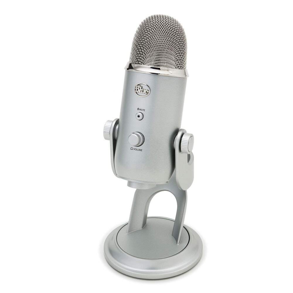 Blue Yeti USB Microphone & Logitech C920S Pro HD Webcam Bundle with Knox Gear Hub - Professional Streaming, Podcasting & Video Conferencing Setup for Content Creators, Gamers & Remote Workers