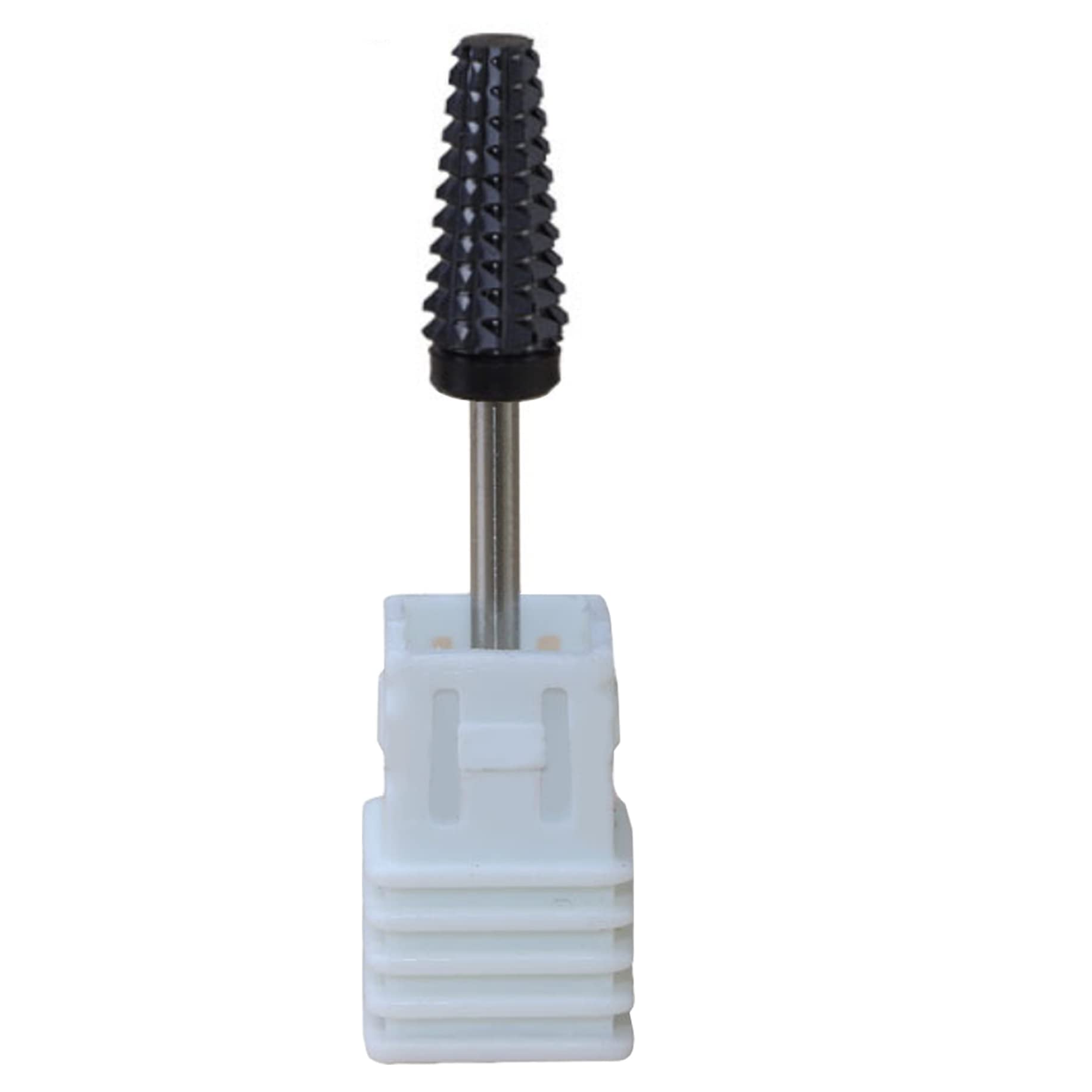 5 in 1 Nail Drill Bits Set - 2.35mm Cone Shape Manicure Drill Bit for Gel Polish Removal & Nail Art - Professional Nail Polishing Tool for Salon & Home Use - Perfect for Acrylic, Gel & Natural Nails Care