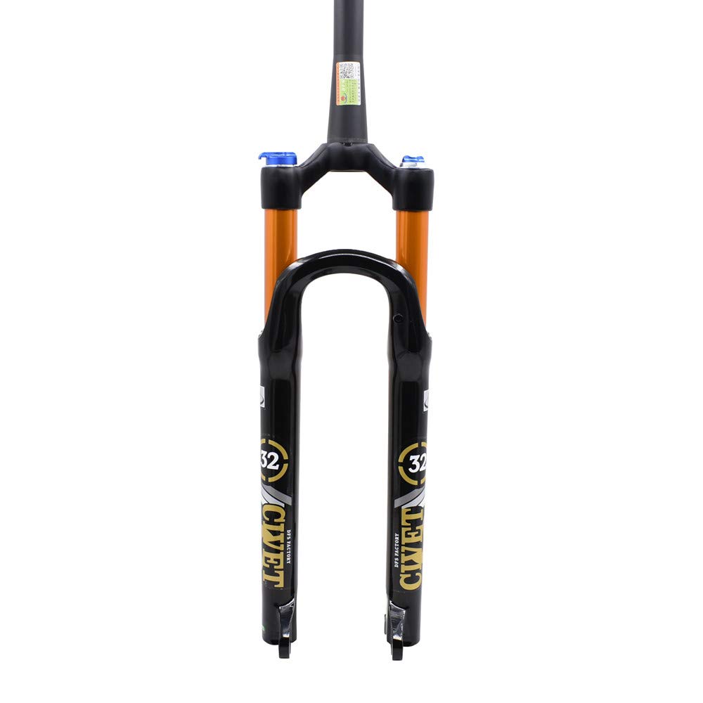**DFS 1.55KG Air Suspension MTB Fork - 27.5/26/29 Inch QR 9x100 - Remote & Manual Lock for Mountain Biking - Perfect for Trail Riding & Downhill Adventures**