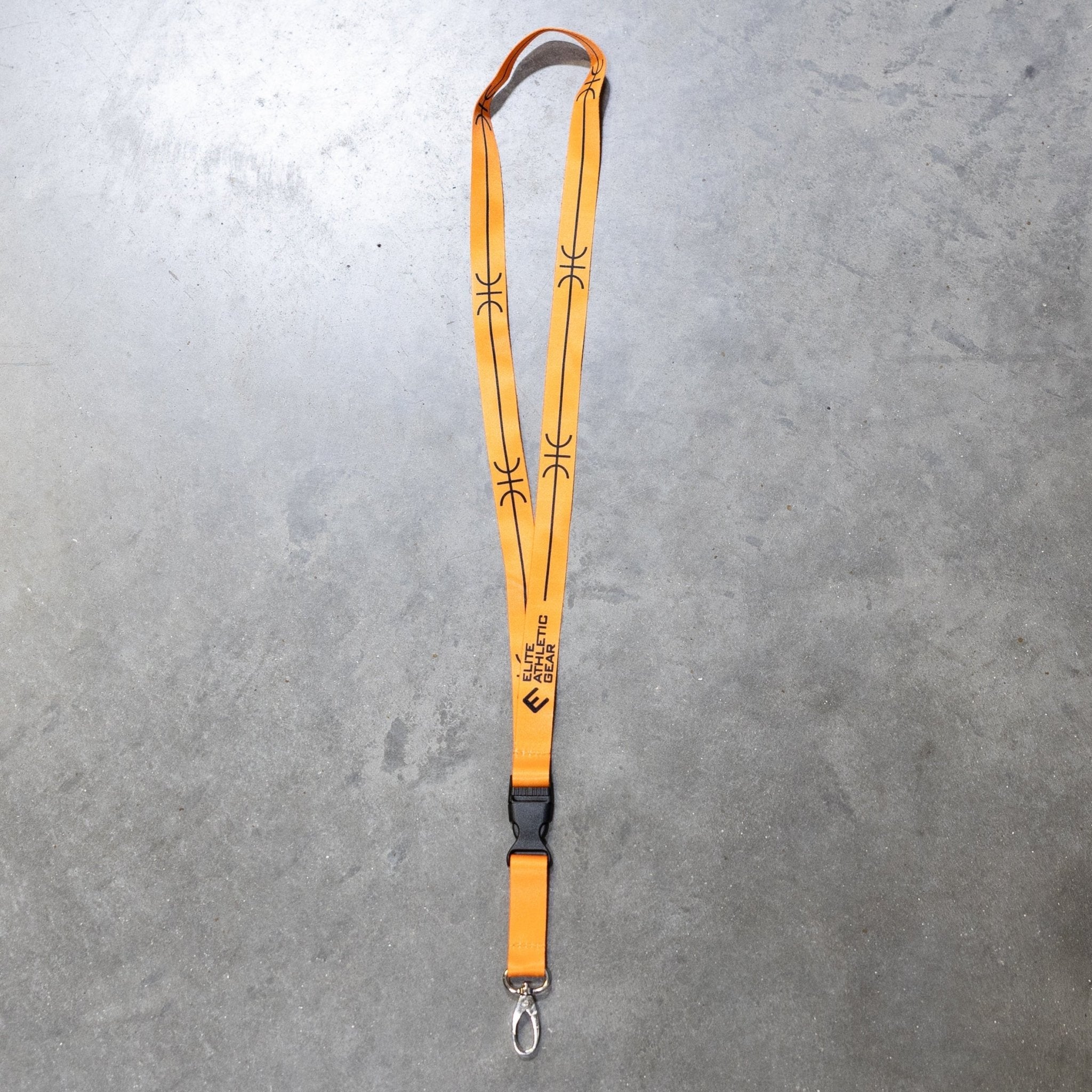 Basketball Lanyard for Keys & ID Badges - Durable Sports Lanyard with Adjustable Strap - Perfect for Basketball Fans, Coaches & Players - Great for Games, Work & School Accessories