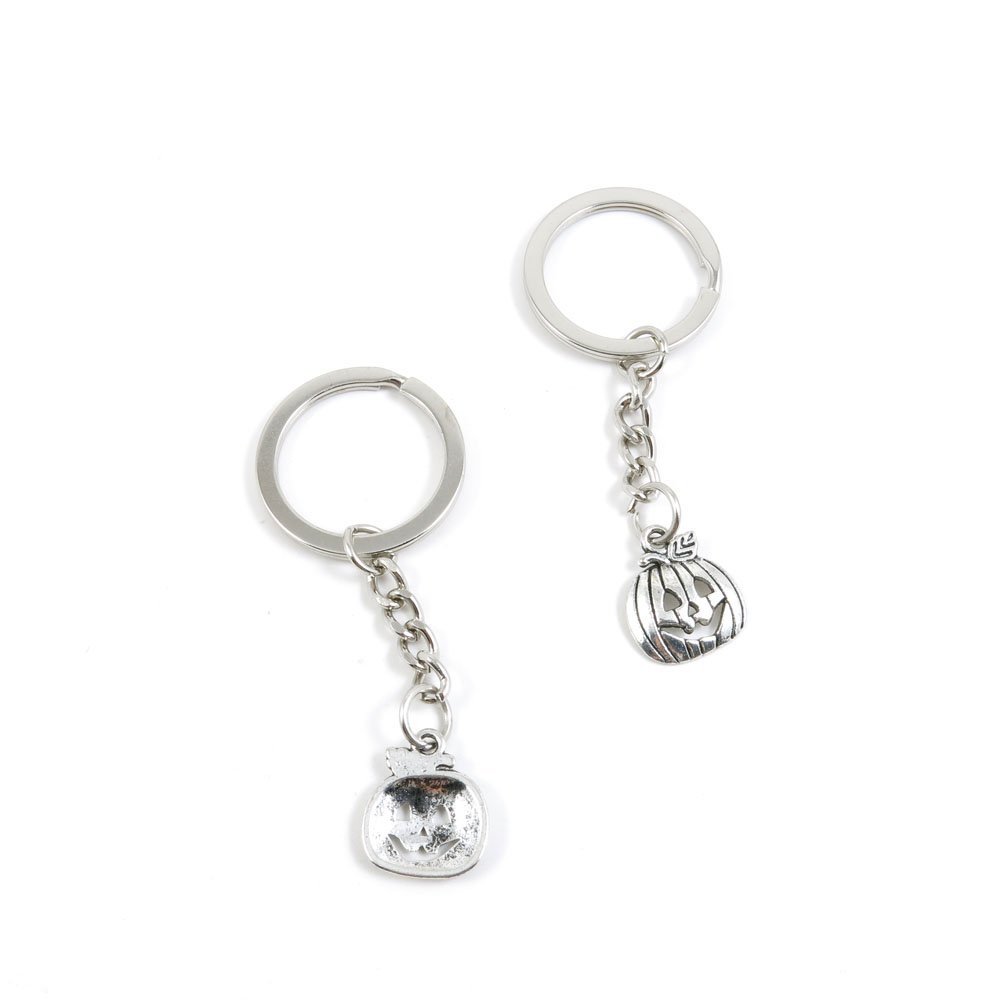 270-Piece Halloween Pumpkin Keychain Set - G3NC1 Key Ring Charms for Car Keys, House Keys & More - Perfect for Halloween Decor, Party Favors, Gift Tags & Automotive Accessories