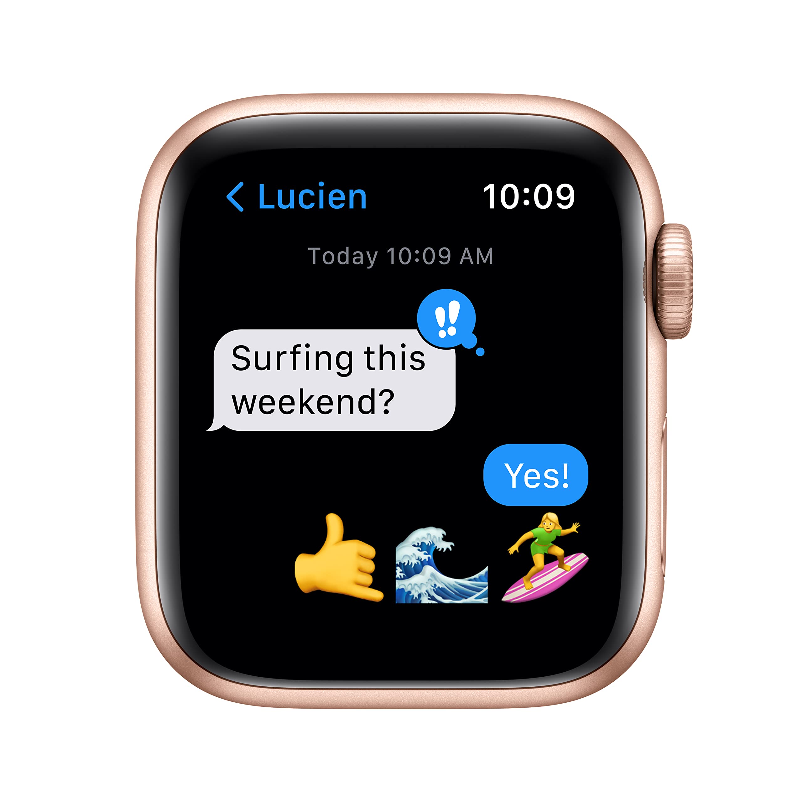 Apple Watch SE (GPS, 40mm) - Gold Aluminum Case with Starlight Sport Band - Smart Watch for Fitness Tracking & Notifications - Includes AppleCare+ Protection - Perfect for Running, Workouts & Daily Use
