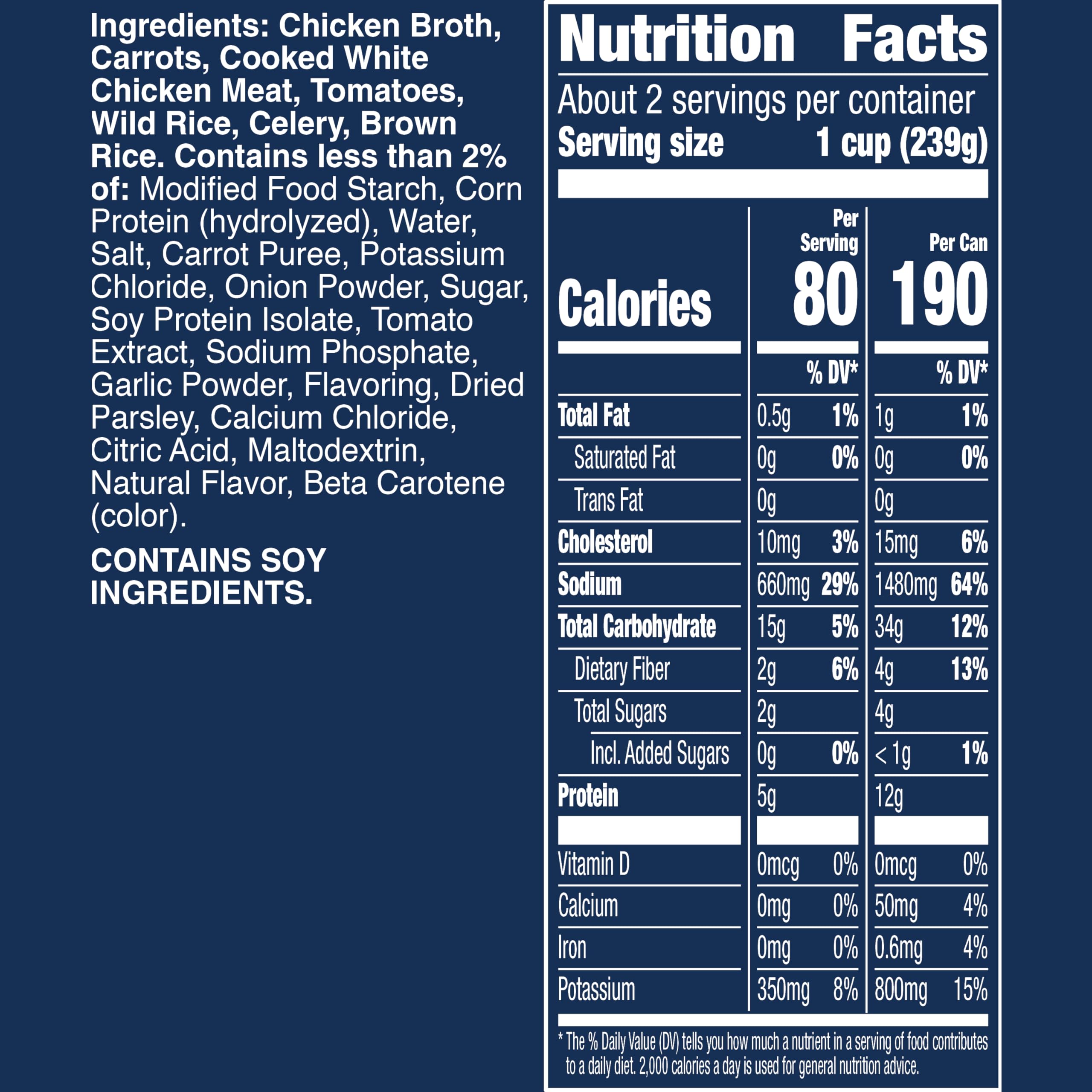 Progresso Gluten Free Chicken and Wild Rice Soup - 19 oz Can | Hearty & Healthy Comfort Food for Cold Days, Quick Lunch, or Easy Dinner | Traditional Recipe, No Artificial Flavors