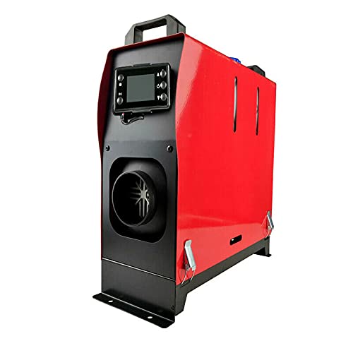 8KW Diesel Air Heater with Muffler - 12V 8000W Parking Heater with LCD Remote Control - Perfect for Cars, Buses, Trucks, RVs & Boats - Stay Warm in Winter Camping & Outdoor Adventures