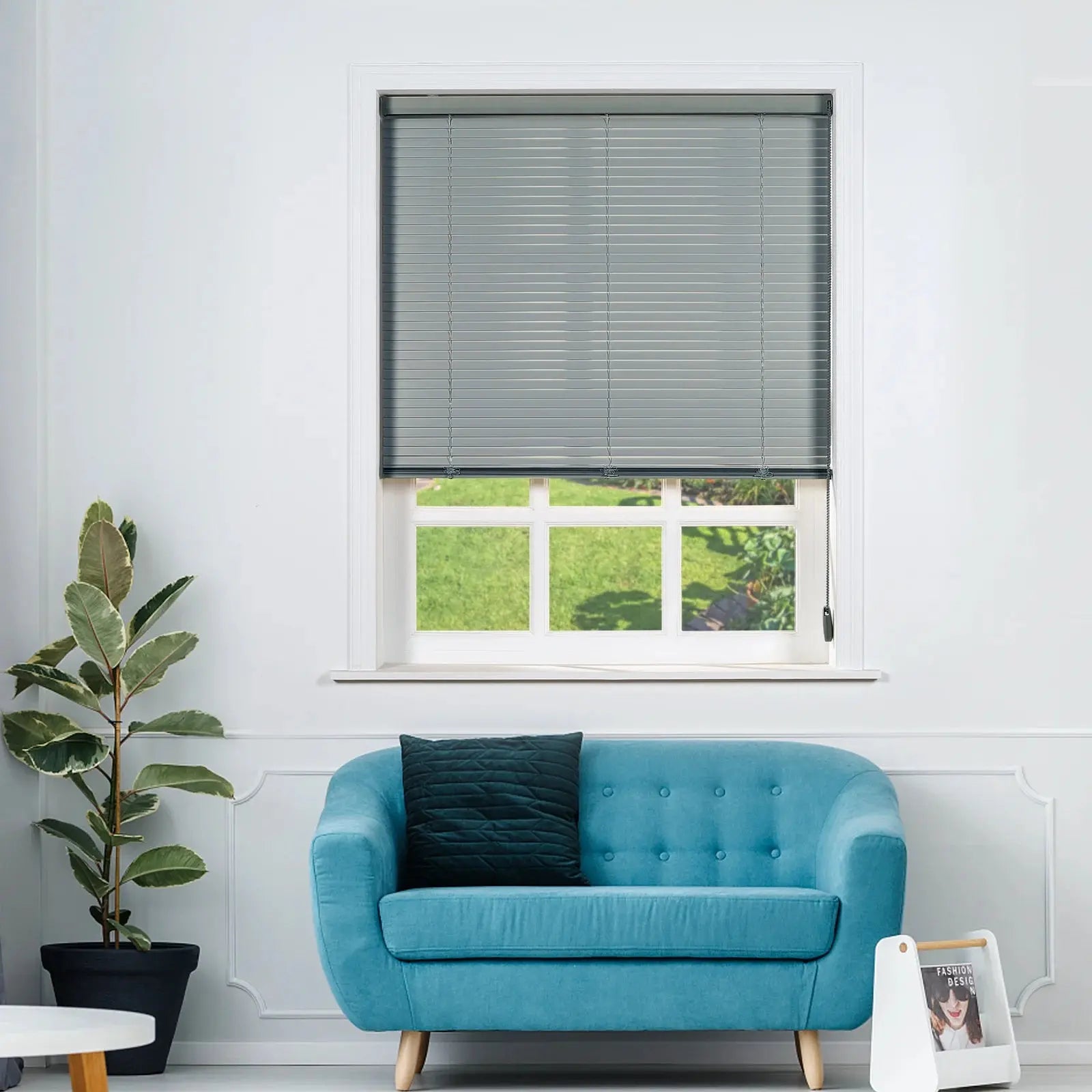 Loma Venetian Blinds Cord Lift - Premium Window Shades for Home & Office - Light Control & Privacy Solution for Living Room, Bedroom, Kitchen