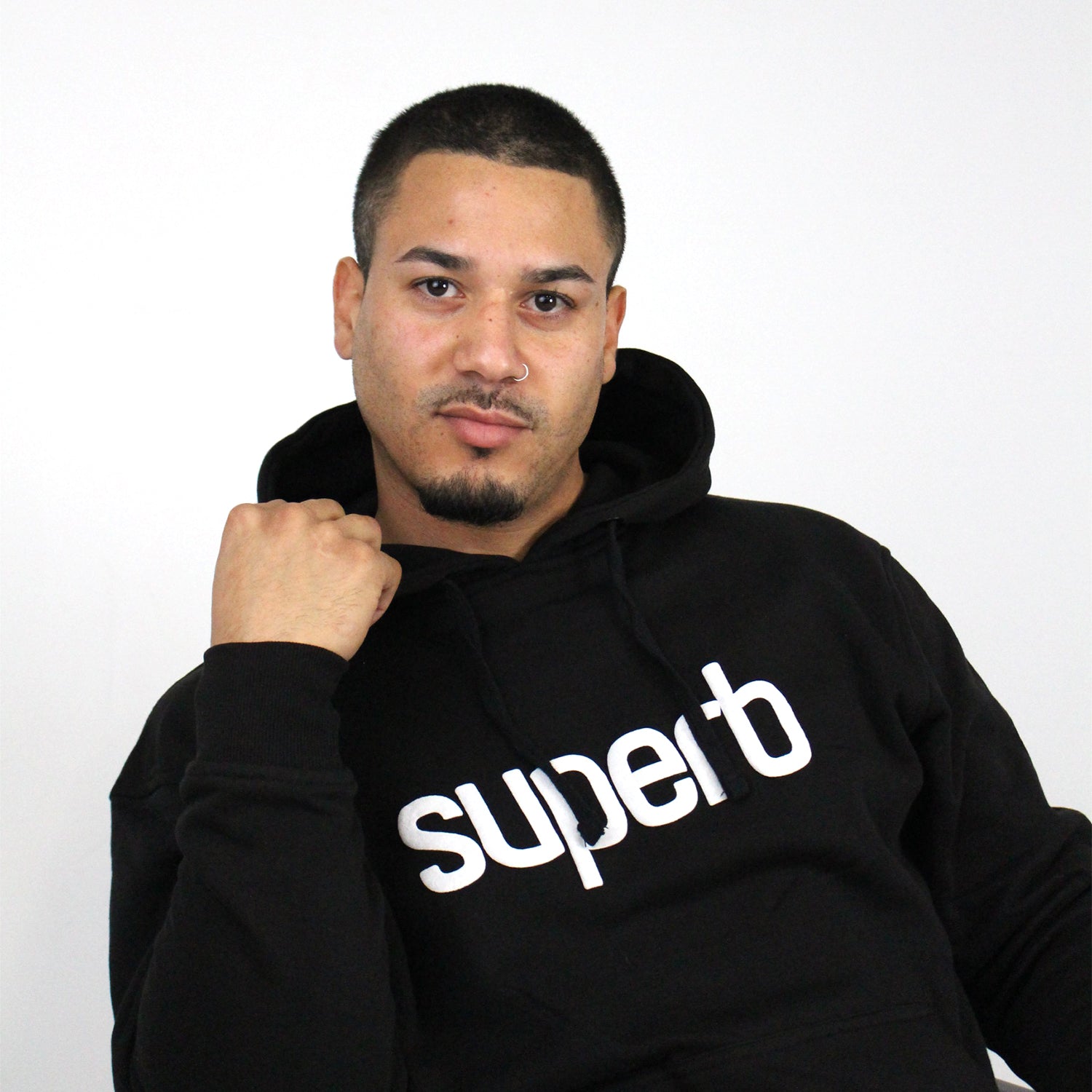 Puffy Mode Black Hoodie - Cozy Oversized Sweatshirt for Men & Women | Perfect for Casual Wear, Street Style & Winter Outfits