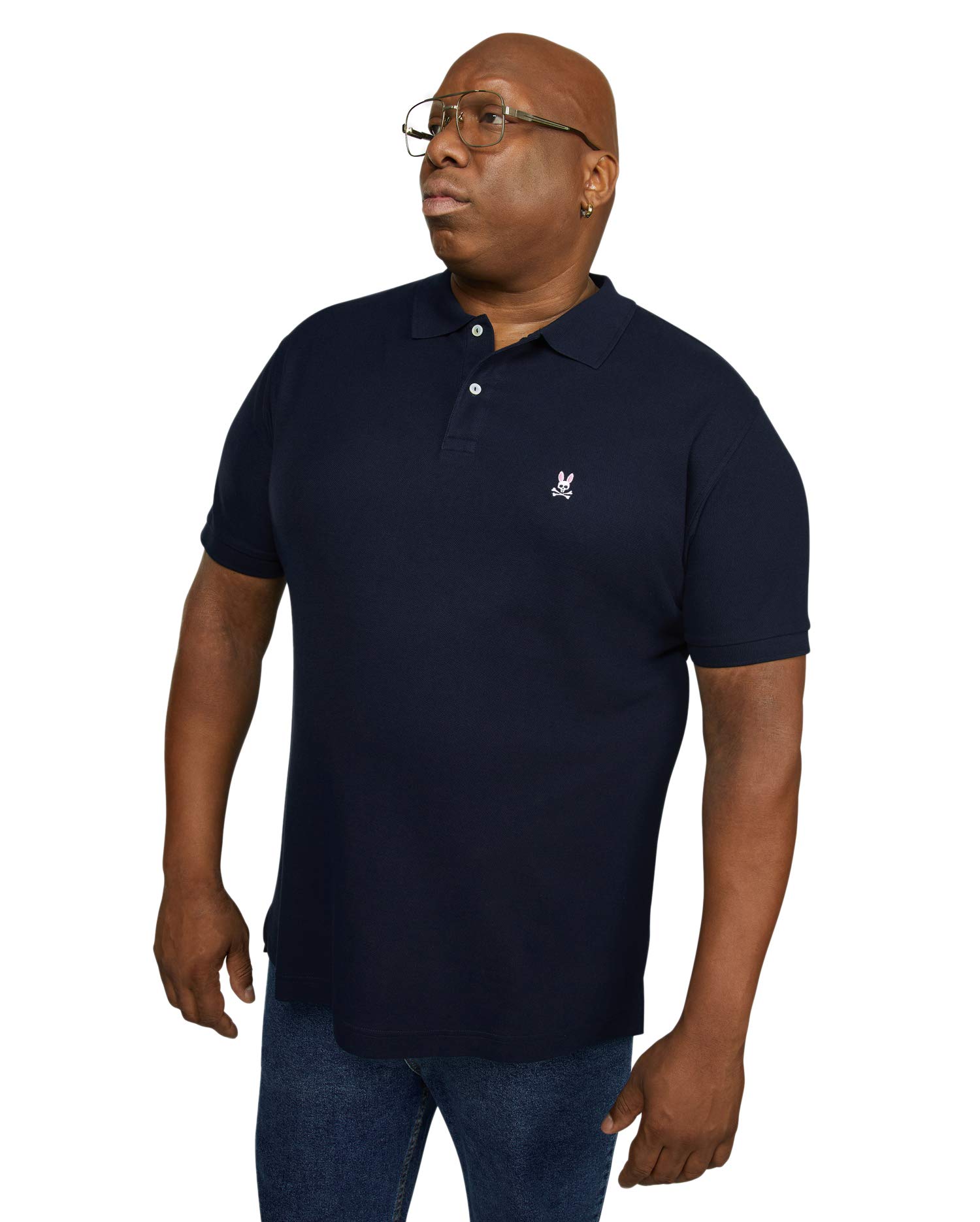 Psycho Bunny Big and Tall Classic Polo Shirt for Men | Premium Cotton Comfort Fit | Casual & Business Wear | Golf, Office, and Weekend Outfits