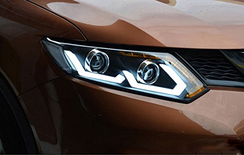 Nissan X-Trail LED Headlights 2014-2016 - H7 HID Xenon for Night Driving