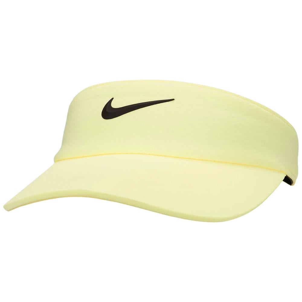 Nike Dri-FIT AeroBill Performance Golf Visor - Moisture Wicking, UV Protection, Lightweight for Men & Women | Perfect for Golf, Running, Tennis & Outdoor Sports (Citron Tint)