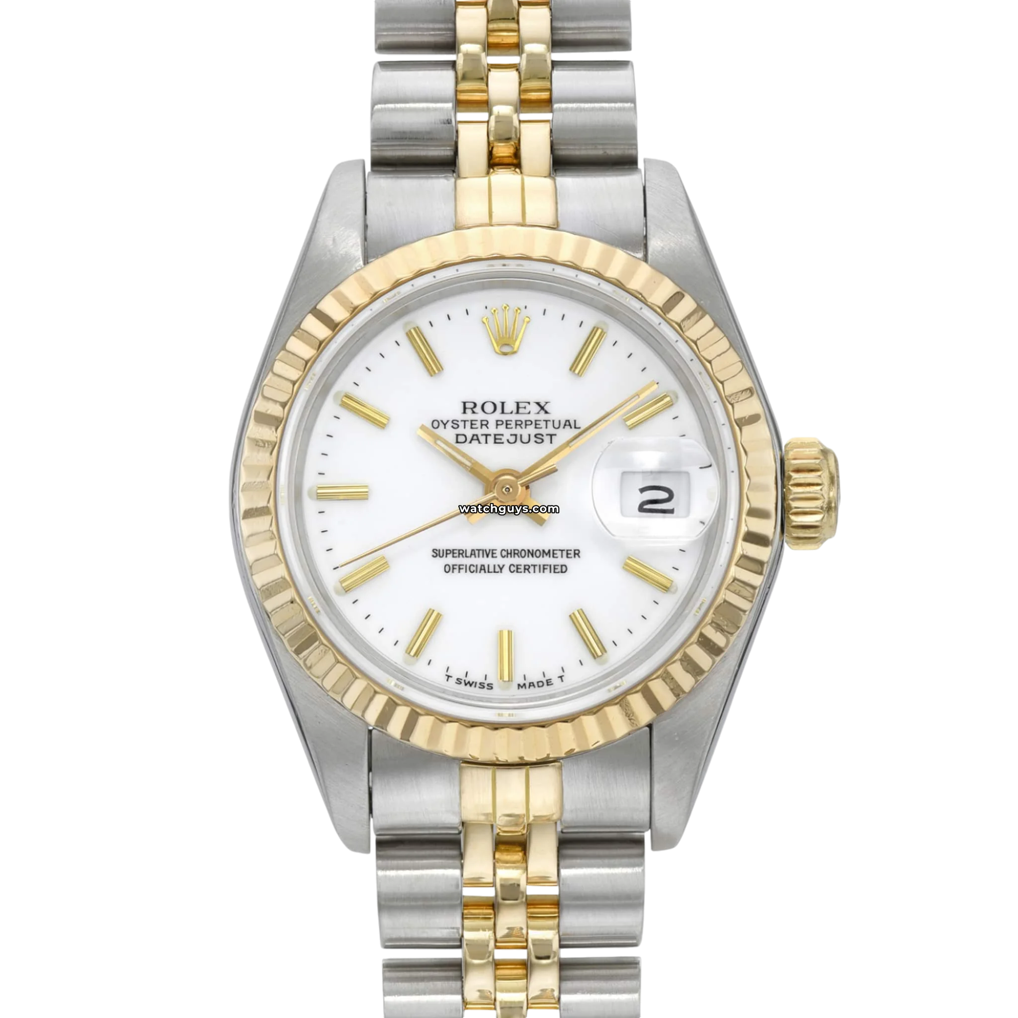 Authentic Rolex Datejust 69173 Ladies Watch - 18K Yellow Gold & Stainless Steel - Luxury Swiss Timepiece for Women - Perfect for Business, Gala & Special Occasions