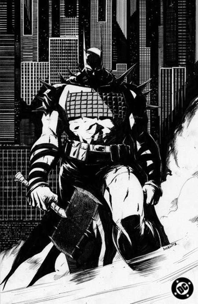 Absolute Batman #1 4th Print Cover D Nick Dragotta Inks Foil Variant - Limited Edition Collectible Comic for DC Fans, Perfect for Display & Investment