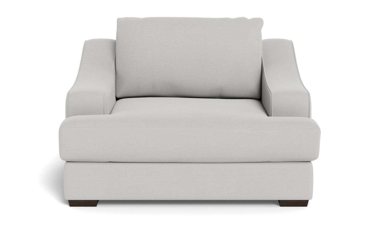 Austonian 56 Arm Chair - Modern Accent Chair for Living Room, Office & Lounge - Comfortable Upholstered Armchair with Wooden Legs - Perfect for Home Decor & Relaxation
