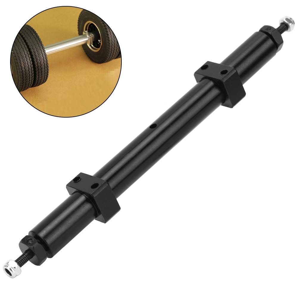 120mm/140mm Universal Aluminum Alloy RC Car Rear Axle - High Strength Lightweight Tail Axle for 1/14 Scale RC Cars & Trailers | Perfect for Off-Road Racing, Crawling & Custom RC Builds