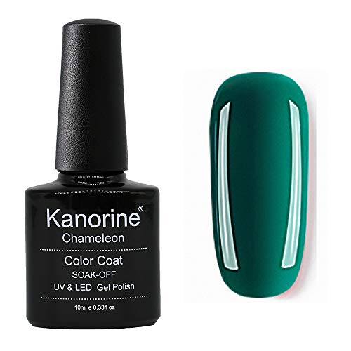 Kanorine Temperature Color Changing Gel Nail Polish - 10mL UV LED Soak Off Gel Kit for Manicures & Pedicures - Perfect for Home Nail Art, Parties, and Special Occasions