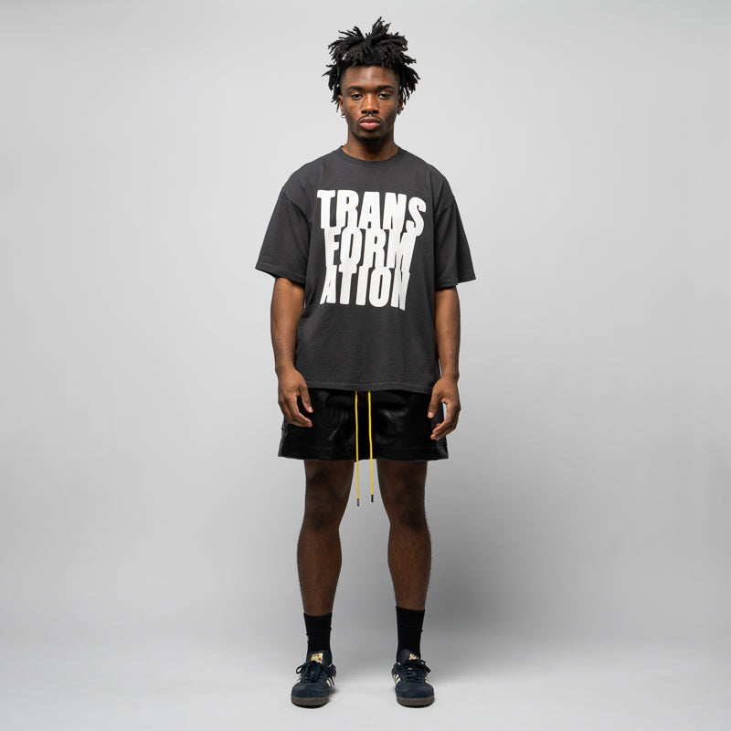 Vintage Black CRTFD Transformation T-Shirt - Soft Cotton Unisex Tee for Casual Wear & Street Style Outfits