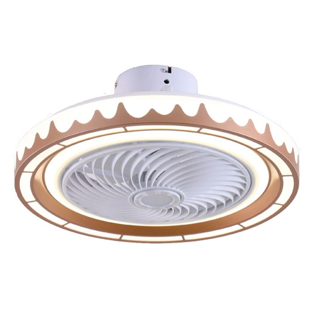 TAIYYLU Remote Control Ceiling Fan with Light - 3 Speed Adjustable, 3 Color Options, Silent Operation for Living Room, Bedroom, and Office - Modern Lace Chandelier Design for Home and Indoor Use