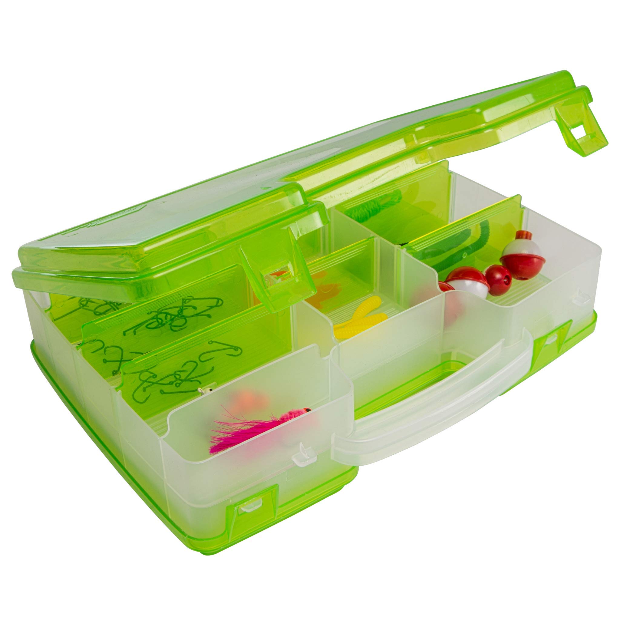 Plano Lets Fish Satchel Tackle Box - Waterproof Fishing Gear Organizer for Bass, Trout & Saltwater - Perfect for Boat, Shore & Kayak Fishing Trips